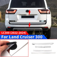 Thumbnail for Stainless Steel Tailgate Decoration Strip For 2021-2024 2023 Toyota Land Cruiser LC300