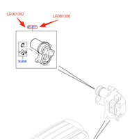 Thumbnail for REAR PARKING BRAKE ACTUATOR FOR RANGE ROVER EVOQUE DISCOVERY SPORT VELAR JAGUAR XE XF RH T4N7522 LR061382 OR LH T4N7523 LR061386