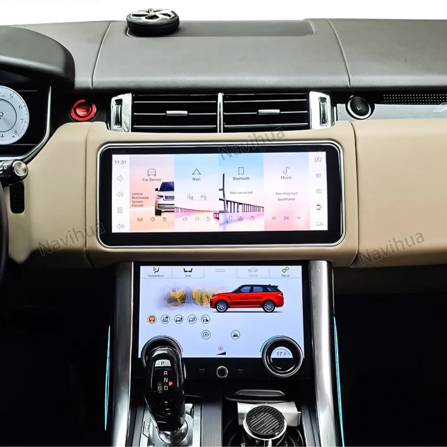 12.3 Inch Apple CarPlay & Android Auto Multimedia Screen For Range Rover Sport L494 (2013–2017)