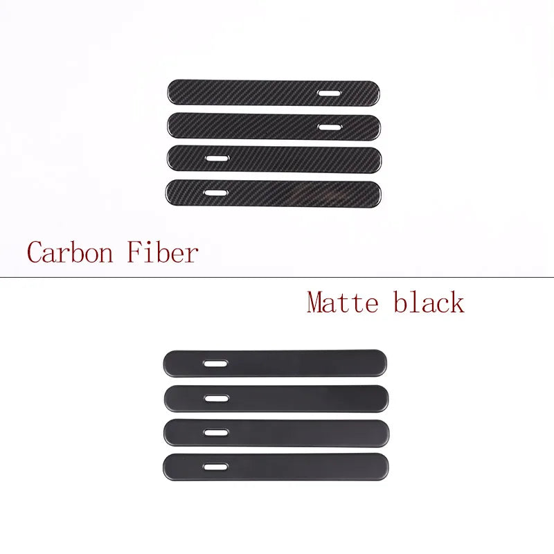 ABS Carbon Fiber/Matte black Exterior Door trim For Land Rover Range Rover Sport /Vogue L460/ L461 2023 2024