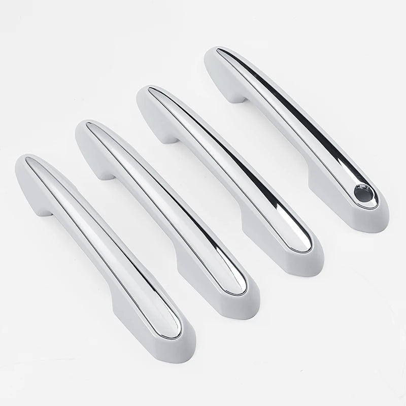 For Toyota Land Cruiser 300 2024 2021 ABS Chrome Plating Outer Door Handle Replacement LC300 Exterior Accessories ZX VXR GX GXR