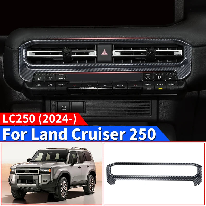 Air Conditioning Vent Decoration Cover For Toyota Land Cruiser 250 2024-2025