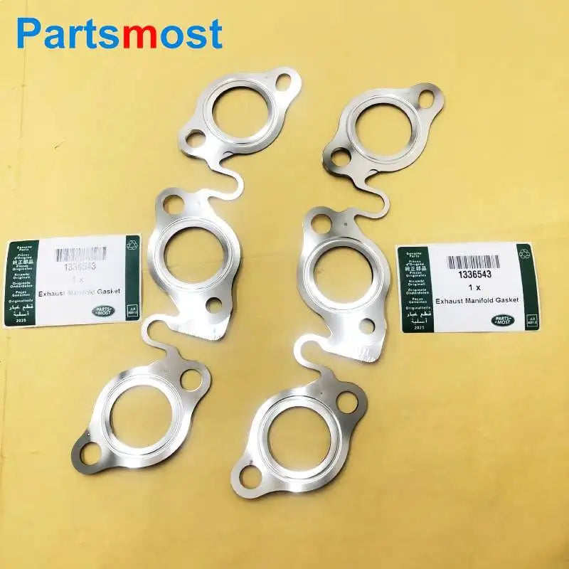 2.7L 3.0L V6 DIESEL EXHAUST MANIFOLD GASKET FOR LAND ROVER DISCOVERY 3 LR4 RANGE ROVER SPORT VELAR JAGUAR XF XJ C2S30281 1336543