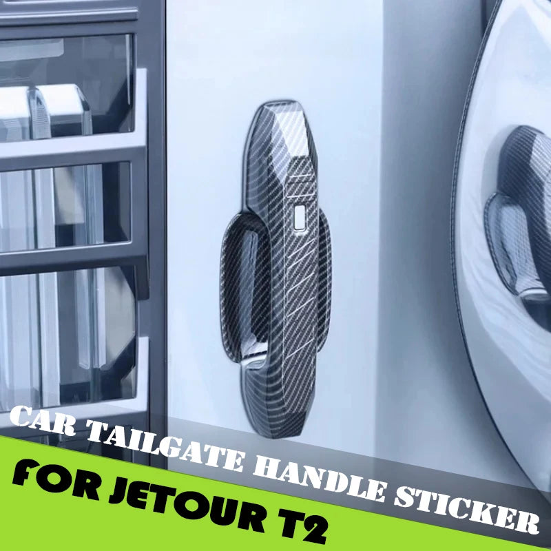 Tailgate Handle Sticker Fit for Jetour Traveller T2 2023-2026