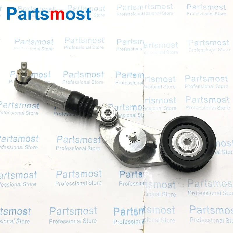 Aux Belt Tensioner For Land Rover Freelander LR2 Range Rover Evoque V-Ribbed Drive Belt Tensioner With Roller LR028880 LR034128