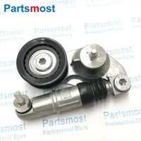 Thumbnail for Aux Belt Tensioner For Land Rover Freelander LR2 Range Rover Evoque V-Ribbed Drive Belt Tensioner With Roller LR028880 LR034128