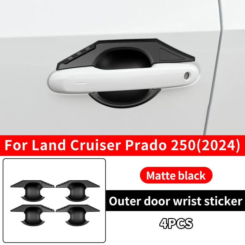 Door Handle Decoration Cover For Toyota Land Cruiser 250 2024 2025 Prado LC250