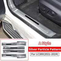 Thumbnail for Stainless Steel Threshold Protective Cover For 2021-2024 Toyota Land Cruiser 300