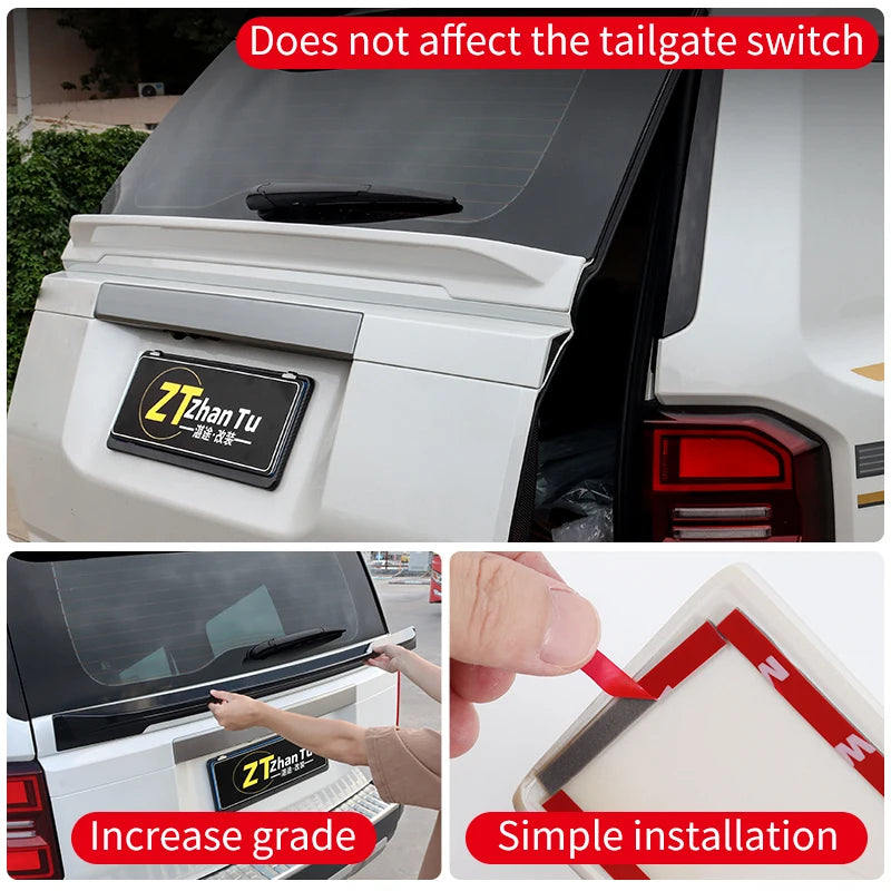 Tailgate Middle Spoiler For Toyota Land Cruiser 250