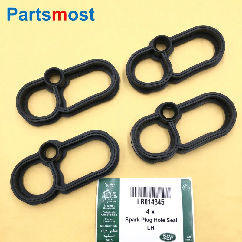 5.0L PETROL VALVE COVER GASKET LR010882 LR010789 SPARK PLUG HOLE SEAL LR011220 LR014345 FOR LR4 RANGE ROVER SPORT VELAR DEFENDER