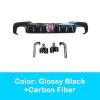 Thumbnail for Rear Bumper Lip Diffuser Spoiler Body Kit For JAECOO J7 2022-25
