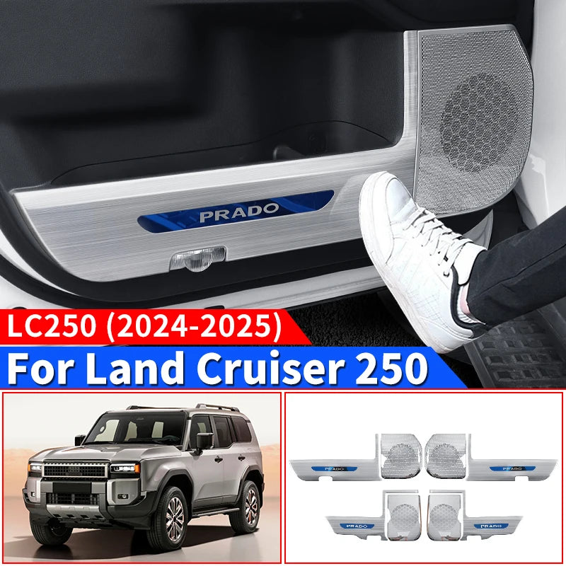 Door Card Protection covers For Toyota Land Cruiser 250 2024 2025 Prado LC250