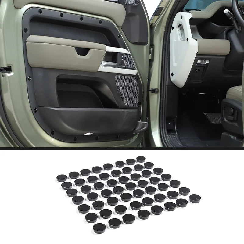 Aluminum Alloy Door Screws Protection Decorative Covers For Land Rover Defender L663 90 110 130 2020-2026