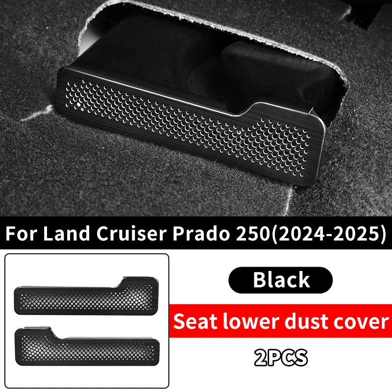 Seat Bottom Air Vent Dust Cover For Toyota Land Cruiser 250 2024 2025 Prado LC250