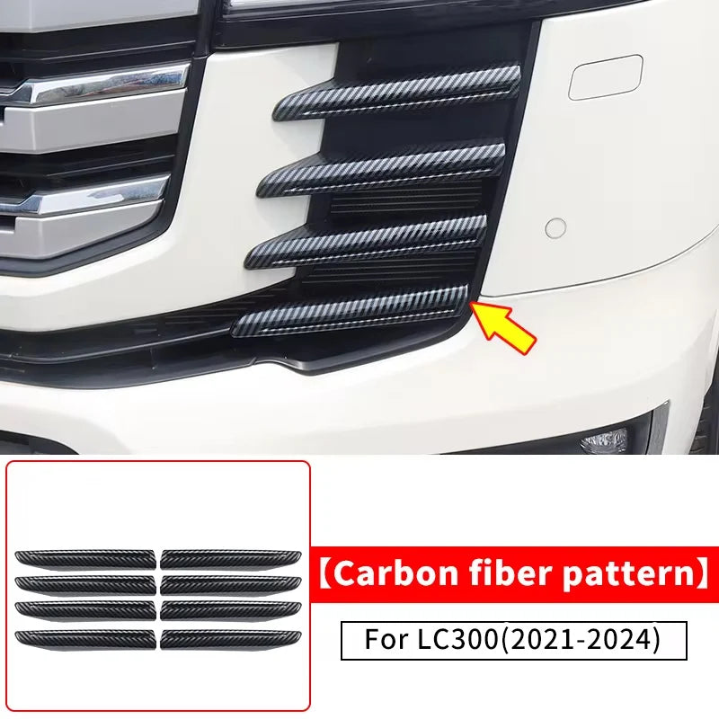 Front Bumper Grille Inserts For Toyota Land Cruiser 300 Lc300