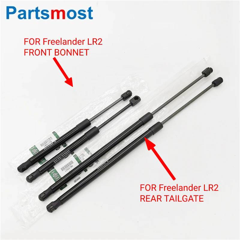 2pcs Gas Struts for Land Rover LR2 Freelander 2 Bonnet / Tailgate Gas Spring Lifts Hood Support 6H5216C826BD LR001773 / LR002104