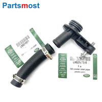 Thumbnail for 2.2 Diesel Turbo Oil Cooler Pipe Water Inlet Connector For Land Rover Freelander LR2 Range Rover Evoque Discovery Sport LR021623