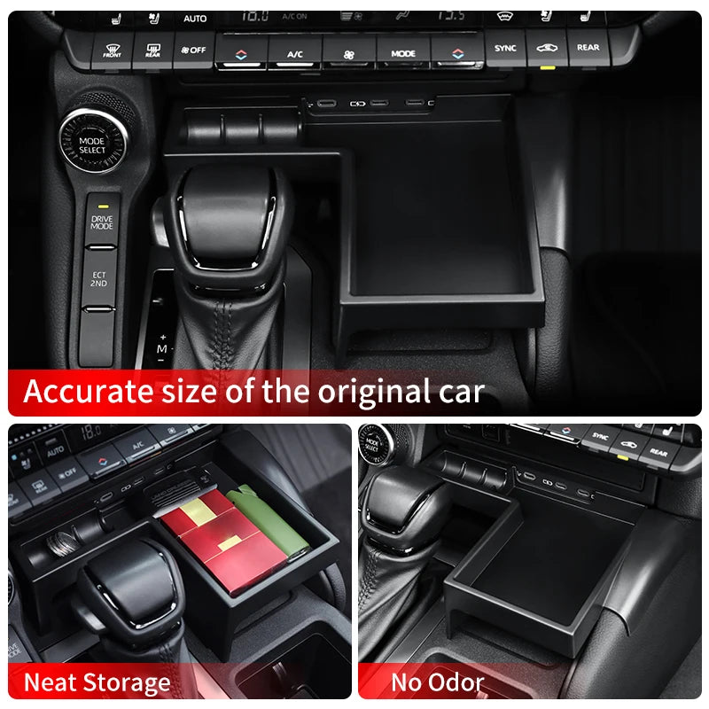 Central Control Storage Box Organiser – Toyota Land Cruiser Prado LC250 / J250 (2024–2025)