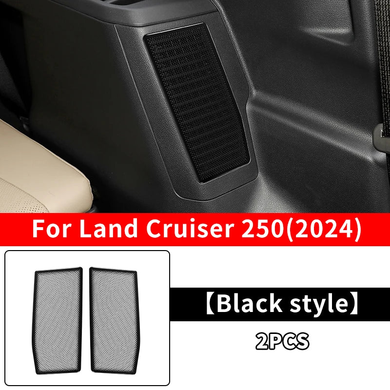 Third Row Air Conditioning Vent Decoration Cover For Toyota Land Cruiser 250 2024