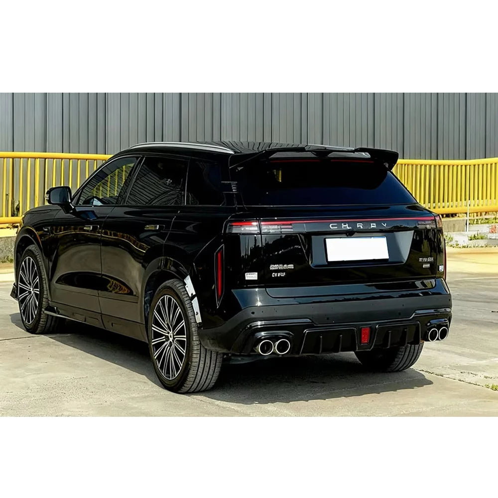 Rear Bumper Lip Diffuser Spoiler Body Kit For JAECOO J7 2022-25