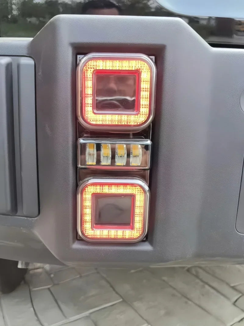 Front Bumper Decorative Lights Fit for Jetour Traveller T2 2023-2026