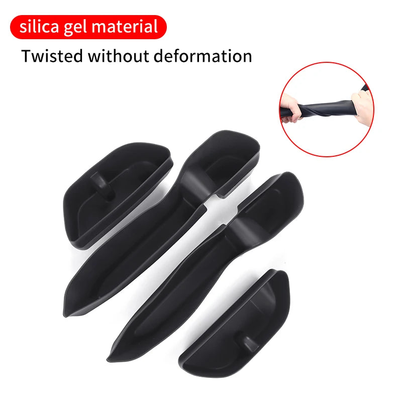 Car Door Storage Slots Silica gel pad For Toyota Land Cruiser 250 Prado Lc250 2024 2025 1958 First Edition