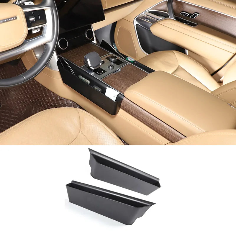 Center Console Side Storage Box Multi-Function Mobile Phone Tray For Land Rover Range Rover Vogue L460 2023 2024