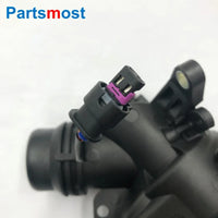 Thumbnail for 3.0 V6 Petrol Auto Thermostat Housing w/ Sensor for LR4 Range Rover RR Sport 14- New Discovery Velar LR062498 LR069809 LR095895