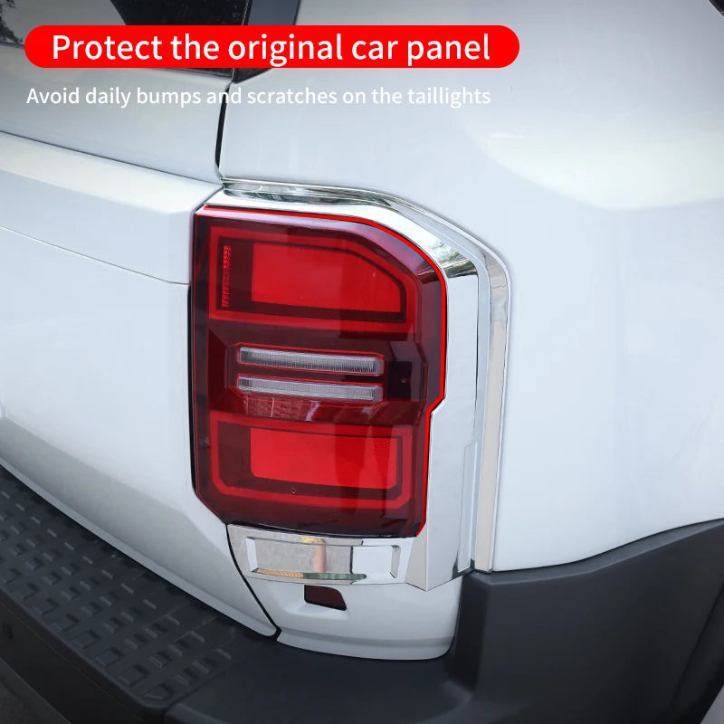 Rear taillights surround cover For Toyota Land Cruiser 250 2024 2025 1958 Prado LC250 First Edition FJ250