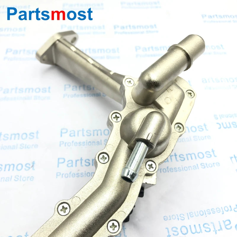3.0L V6 Heater Manifold Tube With Sensor For Land Rover Discovery LR4 Range Rover RR Sport Coolant Water Pipe LR041788 LR109401