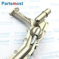 Thumbnail for 3.0L V6 Heater Manifold Tube With Sensor For Land Rover Discovery LR4 Range Rover RR Sport Coolant Water Pipe LR041788 LR109401