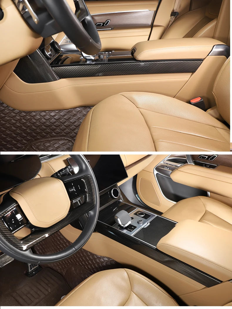 Climate Control trim in carbon fibre style for Rover Range Rover Vogue L460 2023 2024