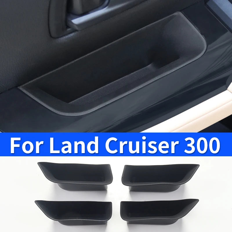 Car Door Storage Box Modified Door Slot for Toyota Land Cruiser Lc300 J300 2021 2022 2023