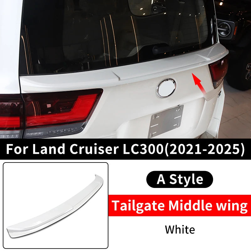 Middle Tailgate Spoiler for 2021-2024 Land Cruiser 300 Lc300 Trunk