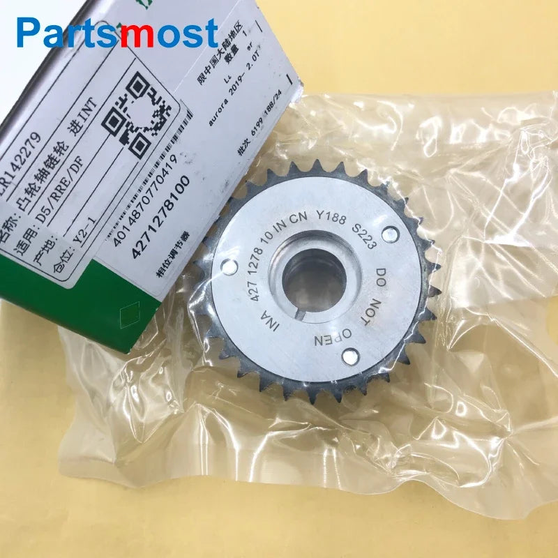 2.0L 16V Turbo Petrol Intake OR Exhaust Camshaft Sprocket Actuator for New Discovery RR Sport 14- Velar Evoque LR091759 LR091760