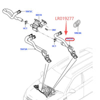 Thumbnail for 2.0L PETROL HEATER WATER HOSE FOR LAND ROVER FREELANDER 2 DISCOVERY SPORT L550 RANGE ROVER EVOQUE L538 2012- LR004075 LR019277