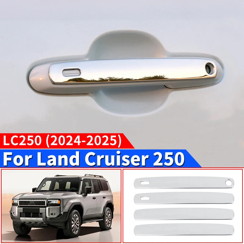 Exterior Door Handle Covers Toyota Land Cruiser 250 2024 2025 Prado