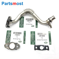 Thumbnail for 3.0 V6 Modified Turbo Oil Return Pipe LR087351 or Blanking Plug LR044555 for Range Rover RR Sport Velar Discovery 4 Jaguar XF XJ