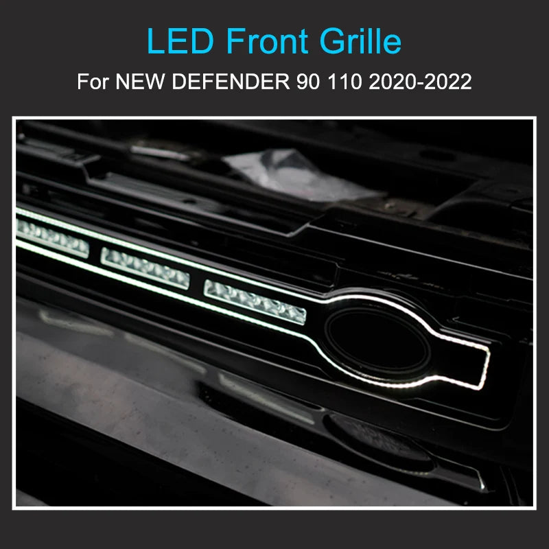 LED Grille Light Bar Gen 2 for Defender 2020 L663 90/110/130