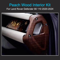 Thumbnail for Peach / Walnut Wood Interior Kit for Land Rover Defender 90 110 2020-2024