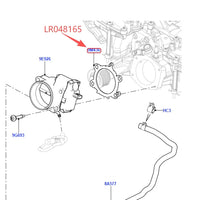 Thumbnail for 3.0L 5.0L PETROL THROTTLE BODY GASKET FOR RANGE ROVER RR SPORT DISCOVERY 4 VELAR JAGUAR XJ XE XF F-TYPE F-PACE AJ811575 LR048165