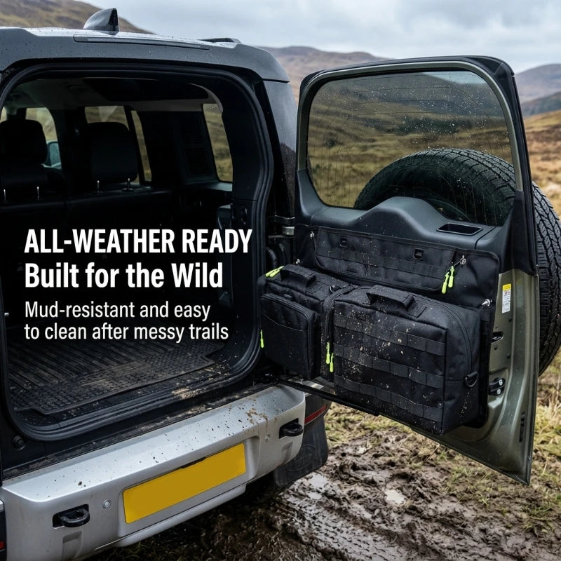Tailgate Window Storage Bag For Land Rover Defender 90 110 130 2020+