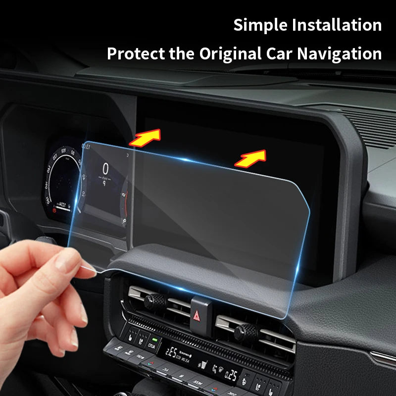 Navigation Screen Protector Protective Interior for  Toyota Land Cruiser 250 2024 1958 Prado LC250