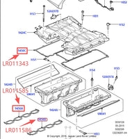 Thumbnail for INTAKE MANIFOLD GASKET FOR 5.0 PETROL RANGE ROVER SPORT VELAR NEW DEFENDER JAGUAR XF XJ XE AJ811948 LR011343 LR011585 LR011586