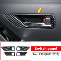 Thumbnail for Carbon Fiber pattern Interior For Toyota Land Cruiser 300 2021-2024 2023