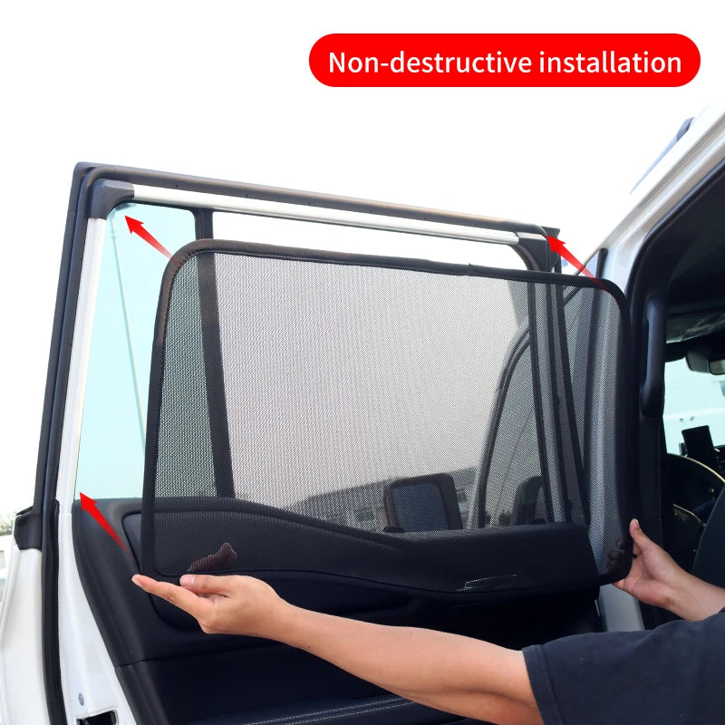 Side Window Shade Screens For Toyota Land Cruiser 250 Prado Lc250 2024 2025