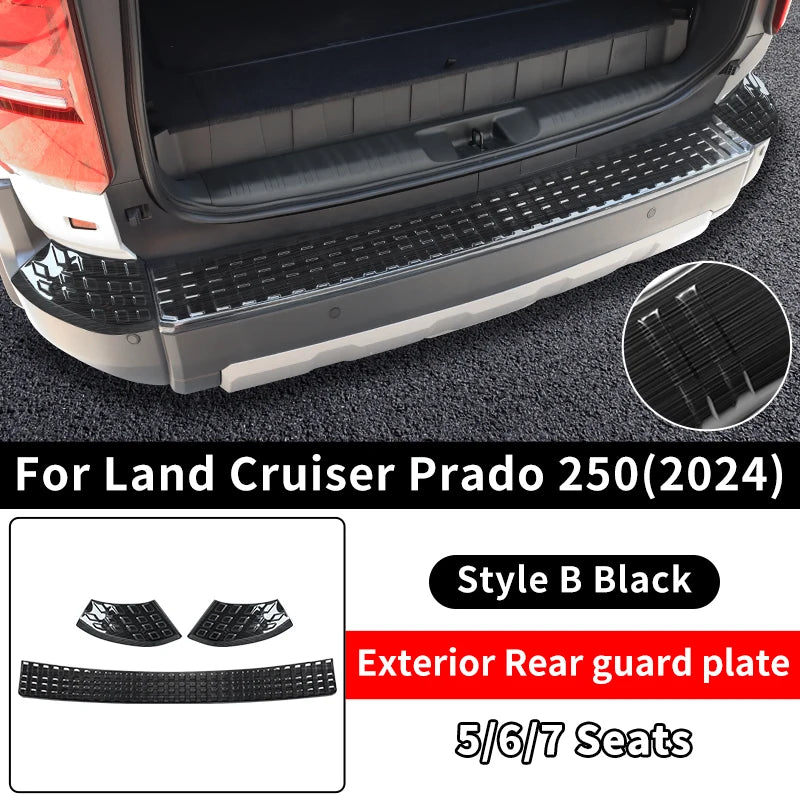 Tail Door Pedal Trunk Trim Exterior For 2024 Toyota Land Cruiser 250