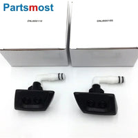 Thumbnail for HEADLAMP WASHER JET SET FOR LAND ROVER FREELANDER LR2 DISCOVERY LR3 LR4 RANGE ROVER RR SPORT BUMPER LIGHT WATER JET SPRAYER CAPS