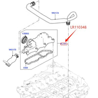 Thumbnail for 2.0T AJ200P Crankcase Vent Valve For Range Rover 13 RR Sport 14 Discovery 5 Velar Defender Jaguar XE XF F-PACE JDE40126 LR110348