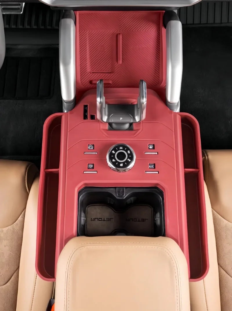 Auto Integrated All-inclusive Silicone Storage Box Fit for Jetour Traveller T2 2023